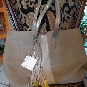 Shiraleah of Chicago Taupe Porter Tote NWT